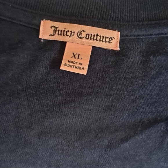 Juicy Contour Shirt with Sparkly Juicy on  Front Size‎ XL - Picture 3 of 5